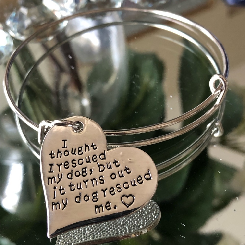 Charm bracelet memorial pets dogs stacking